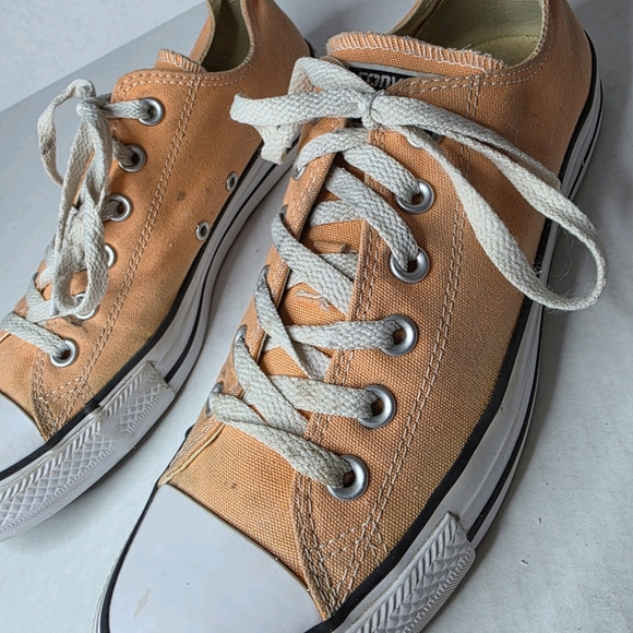 CONVERSE Alll Star Peach Low-Top Canvas Sneakers.  Unisex - Picture 5 of 12